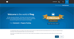 Desktop Screenshot of frogeducation.com